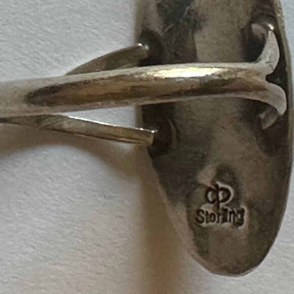 Turquoise & Sterling Ring - Picture 5 of 6